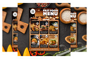 Fast food Menu, a Flyer Template by imadeDesign (Thumbnail 1 of 3)