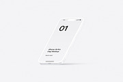 iPhone 16 Pro Clay - 24 Mockups, an iPhone Mockup by Asylab (Thumbnail 30 of 58)