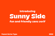 Sunny Side Fun and Friendly Sans