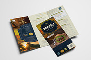 Trifold Pub Menu Template, a Brochure Template by BrandPacks (Thumbnail 1 of 4)