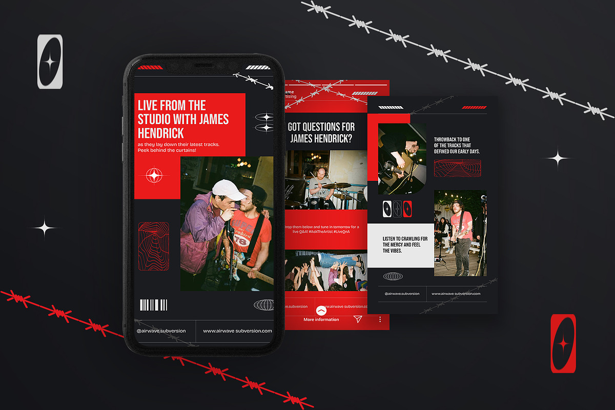 Wire Subversion - Instagram Story, a Social Media Template by StreaksideStd (Photo 2 of 3)