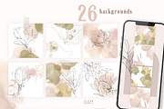 Magnolia Line Art collection, a Texture Illustration by Tiana Geo (Thumbnail 13 of 16)