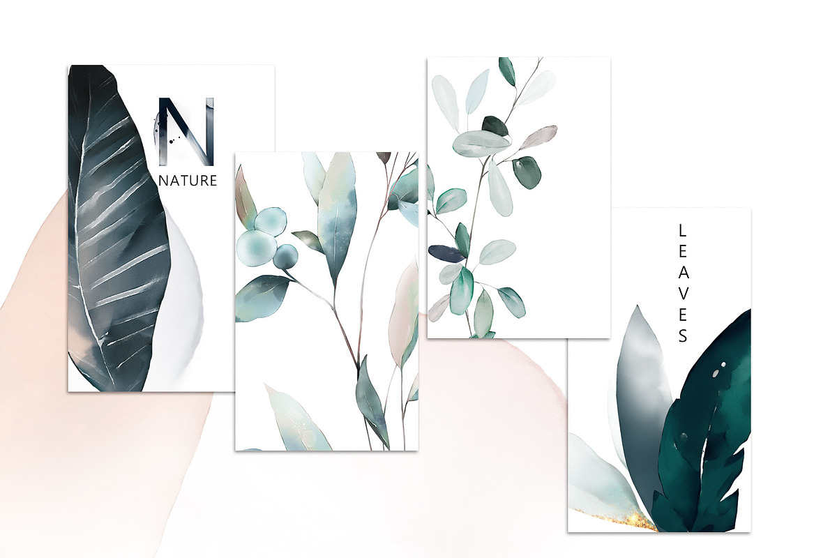 Watercolor art collection, an Object Graphic by Lisima (Photo 12 of 14)