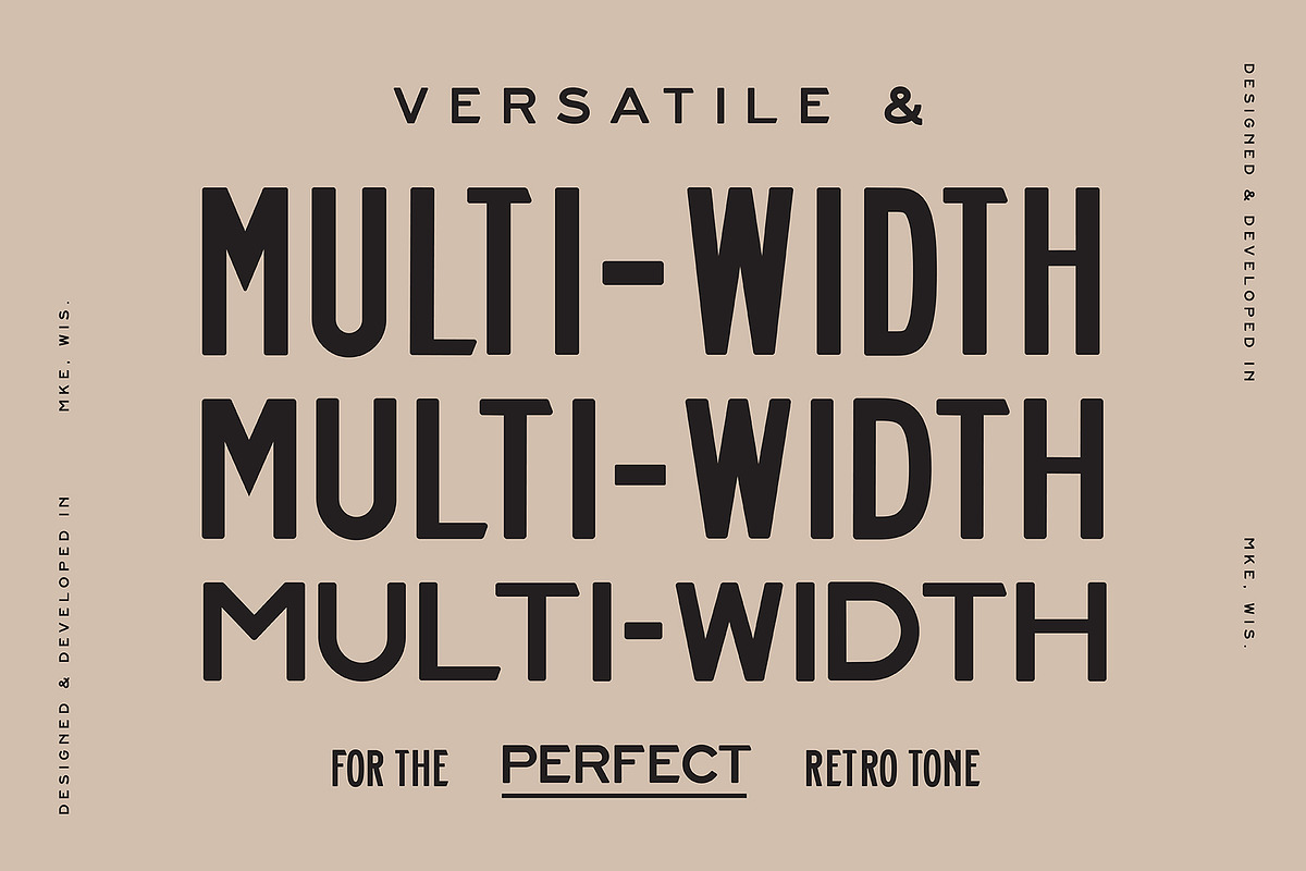 Jandus Road - A Highway Display Font preview 3