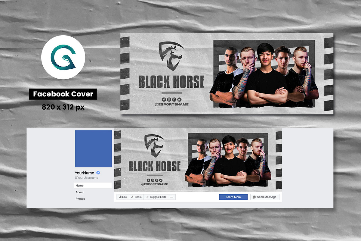 Esports Social Media Pack, a Social Media Template by Geelator Studio (Photo 5 of 5)