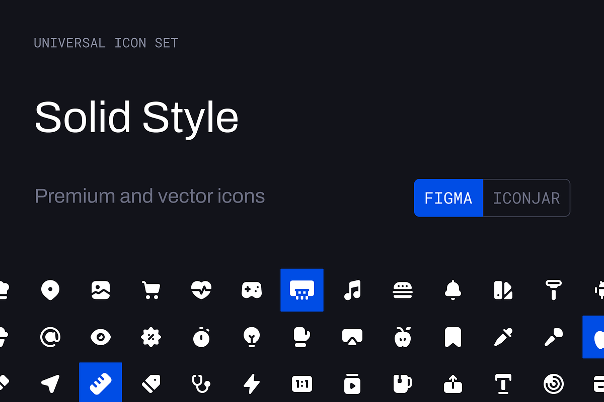 Universal Icon Set v2.6 | Solid, a Solid Icon by 123done (Photo 1 of 13)
