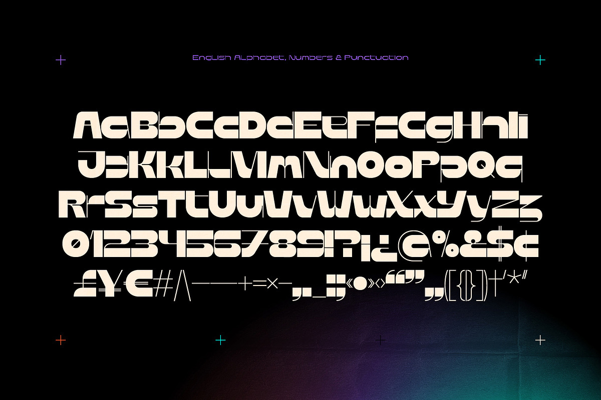 Rigid Core PRO Font Family, a Sans Serif Font by Gleb Guralnyk (Photo 6 of 7)