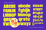 Roneva, a Font by Arterfak Project (Thumbnail 10 of 10)