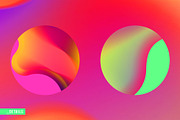 CLASH | Vibrant Shapes & Gradients, a Texture Graphic by CUDOS (Thumbnail 7 of 28)