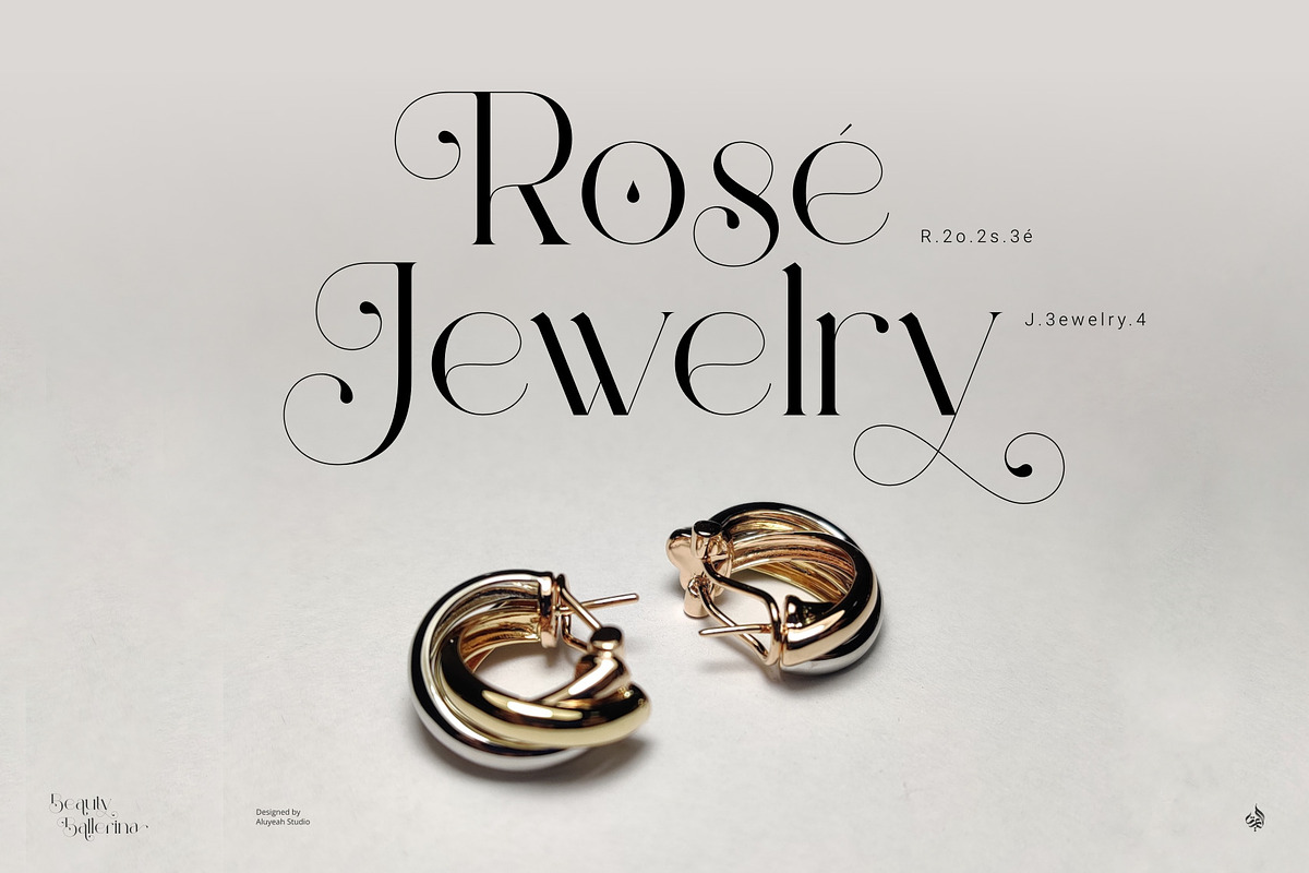 Beauty Ballerina, a Serif Font by Aluyeah Studio (Photo 3 of 15)