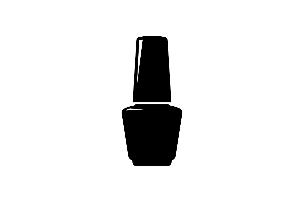 Nail Polish Bottle Silhouettes, an Object Graphic by yasushie (Photo 4 of 14)