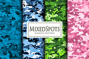 Mixed camouflage uniform patterns, a Pattern Graphic by ArchonDigitalShop (Thumbnail 6 of 10)