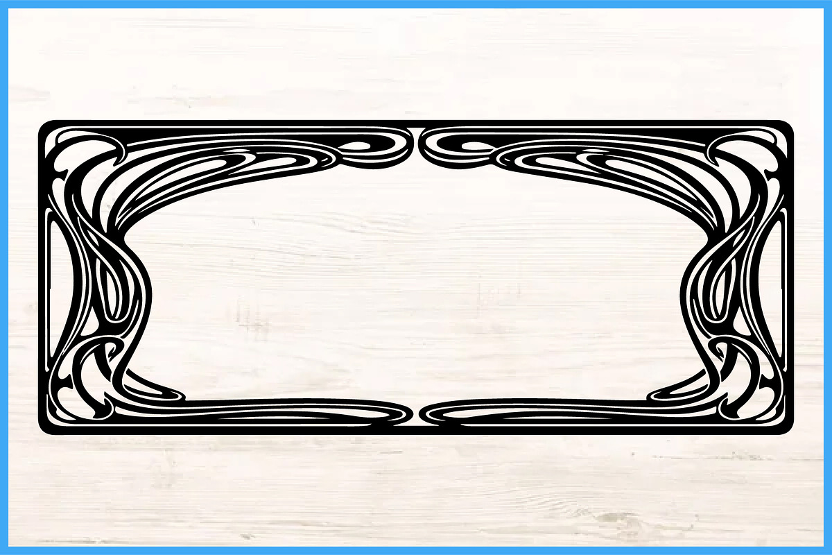 25 Elegant Ornamental Frame SVG Set, a Decorative Illustration by Artivon (Photo 2 of 4)