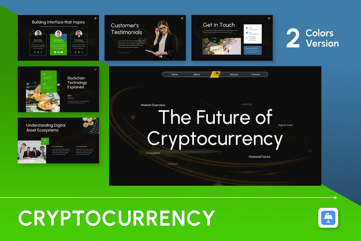 Cryptocurrency Keynote, a Presentation Template by Antstheme (Photo 1 of 4)