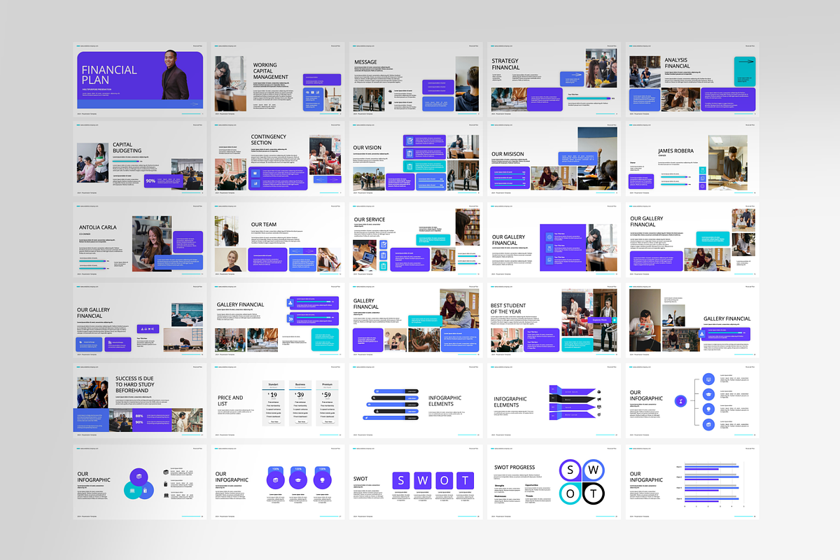 Financial Plan Figma Presentation, a Presentation Template by Spesifikstd (Photo 10 of 10)