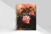 Notebook Mockup Vol 1, a Print Template by Honnum Graphic Art (Thumbnail 11 of 12)
