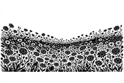 60 Daisy Flower Field Silhouette, a Seasonal Illustration by Amazin_art (Thumbnail 7 of 36)
