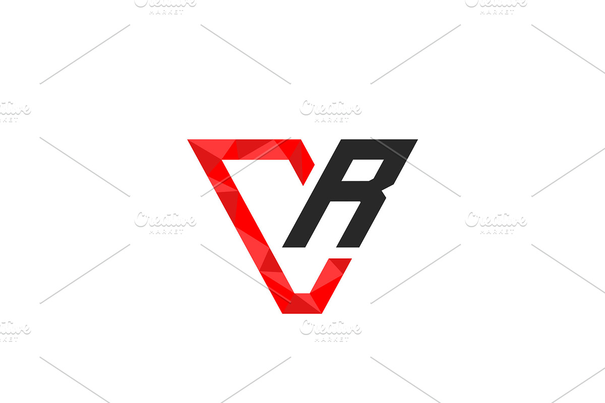 VR Logo monogram, a Branding & Logo Template by Piro Concept (Photo 4 of 4)