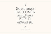 NOIR et BLANC Stylish Serif, a Serif Font by Nicky Laatz (Thumbnail 2 of 41)