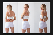 Shorts and Tank-Top Mock-Up Set, a Bottom Mockup by Freeman Studio (Thumbnail 8 of 17)