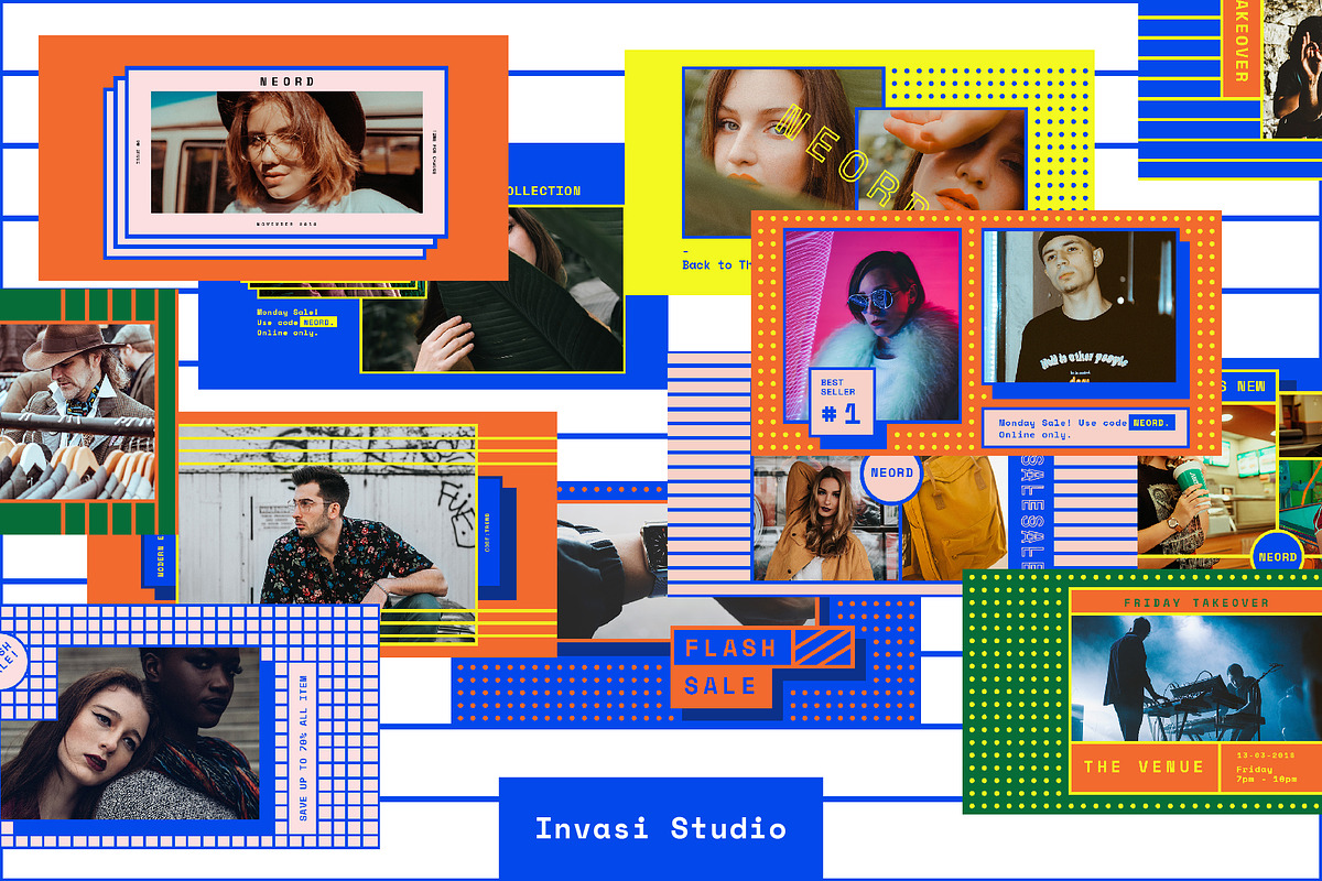NEORD-Social Media Brand Templates, a Social Media Template by Invasi Studio (Photo 3 of 20)