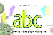 Baby Birthday, a Handwritten Font by Wow Magic (Thumbnail 2 of 3)