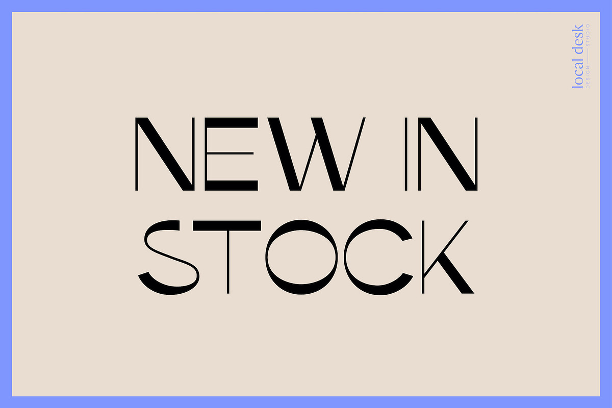 Guscoy – Stylish, High Contrast Sans, a Sans Serif Font by Local Desk Designstudio (Photo 12 of 16)