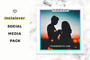 Instalover Instagram SocialMediaPack, a Social Media Template by RedRiver Studio (Thumbnail 4 of 8)