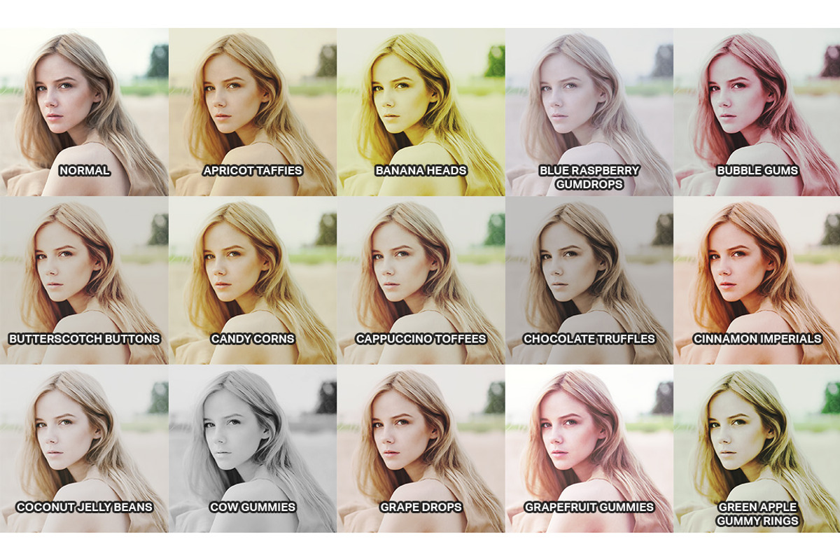 22 Soft Pastel Photoshop Actions, an Action Add-On by SparkleStock (Photo 2 of 7)