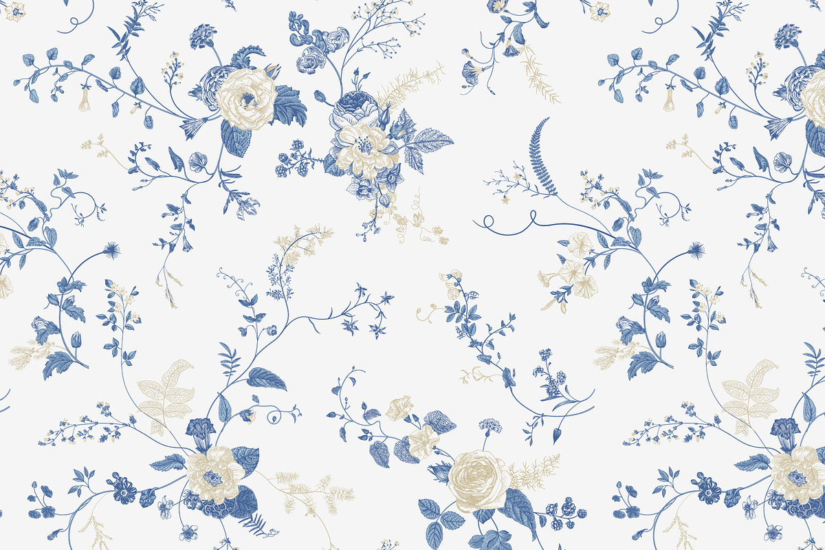 The Tree of Life. Blue and white, a Decorative Illustration by olga.korneeva (Photo 8 of 12)