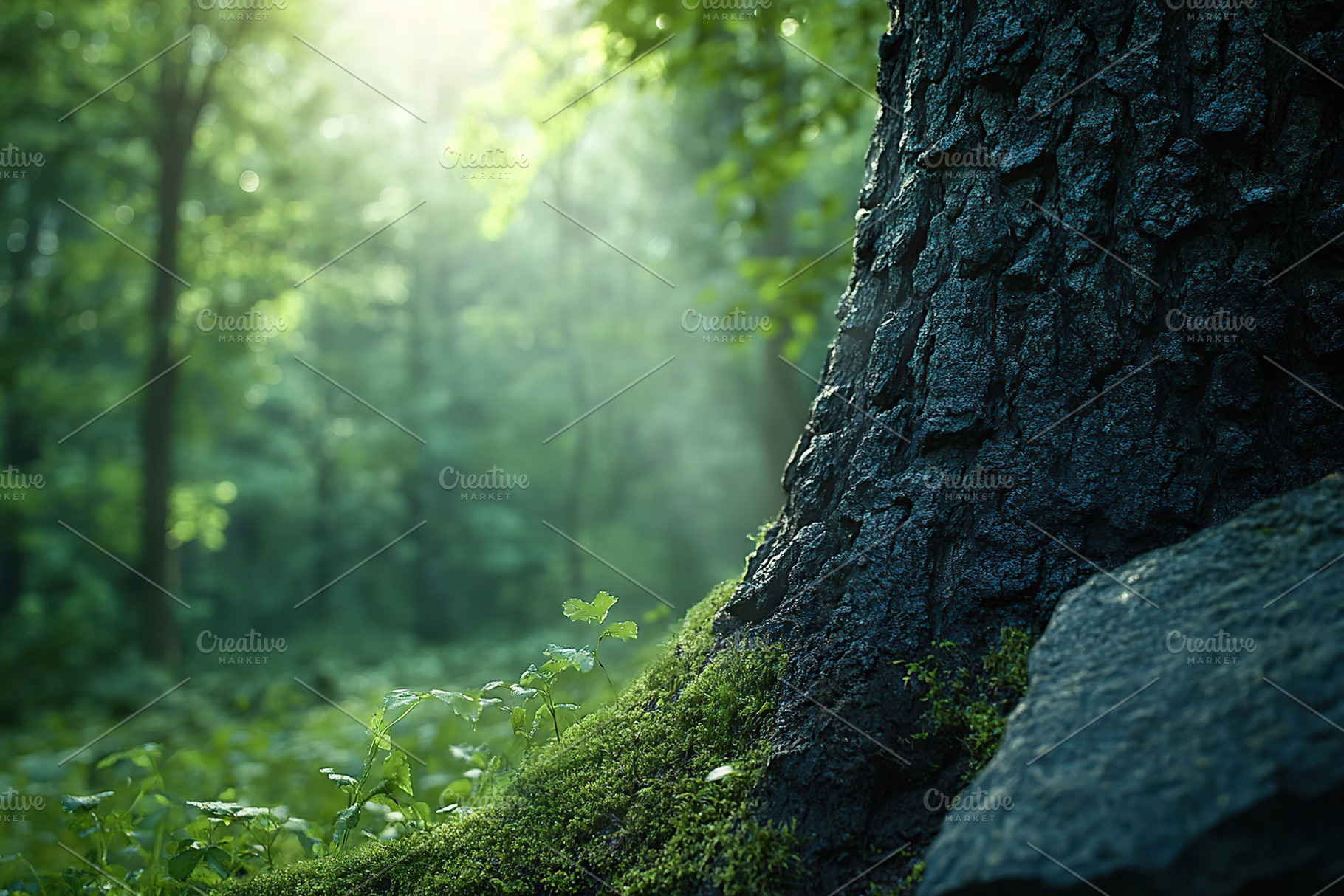 Big sequoia tree in the park, a Nature Photo by AlyaAnd