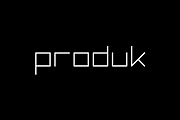 Produk, a Font by Spence Type (Thumbnail 1 of 4)