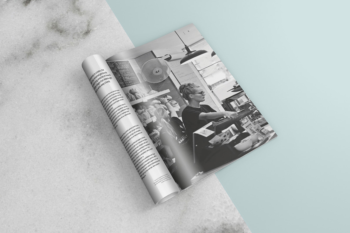 Brochure / Magazine Mockups, a Print Template by Craftmaster (Photo 6 of 10)