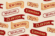 Burnic | Victorian Display Font, a Serif Font by StoricType (Thumbnail 11 of 11)