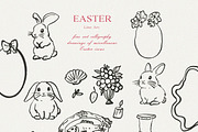Hand Drawn Easter Watercolor Set, an Object Graphic by Laras Wonderland (Thumbnail 8 of 11)