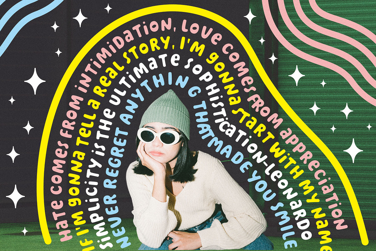 Bubble Garden - Playful Bubble Font, a Sans Serif Font by Four Lines Std. (Photo 8 of 11)