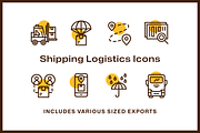 54 Shipping Logistics Icons, an Icon by Furnace (Thumbnail 4 of 5)