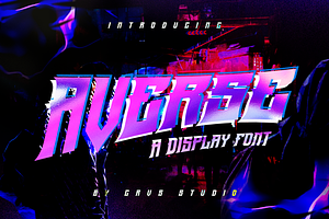 GRVS-Averse Font, a Symbol Font by GRVS Studio