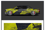 Sporty Red Car Illustration, a Transportation Illustration by CarWrap design (Thumbnail 1 of 4)