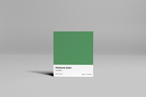 Pantone Card Mockup