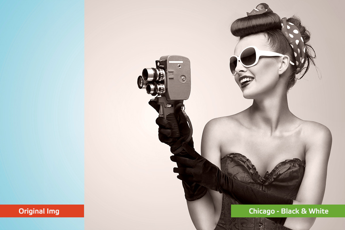 24 Black & White Photoshop Actions, an Action Add-On by Premium Adobe Add-Ons (Photo 5 of 11)