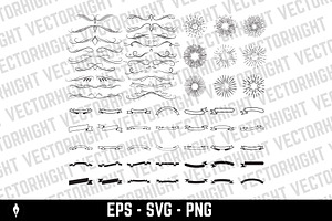 Flourishing decorative elements, an Object Graphic by Vectorhight