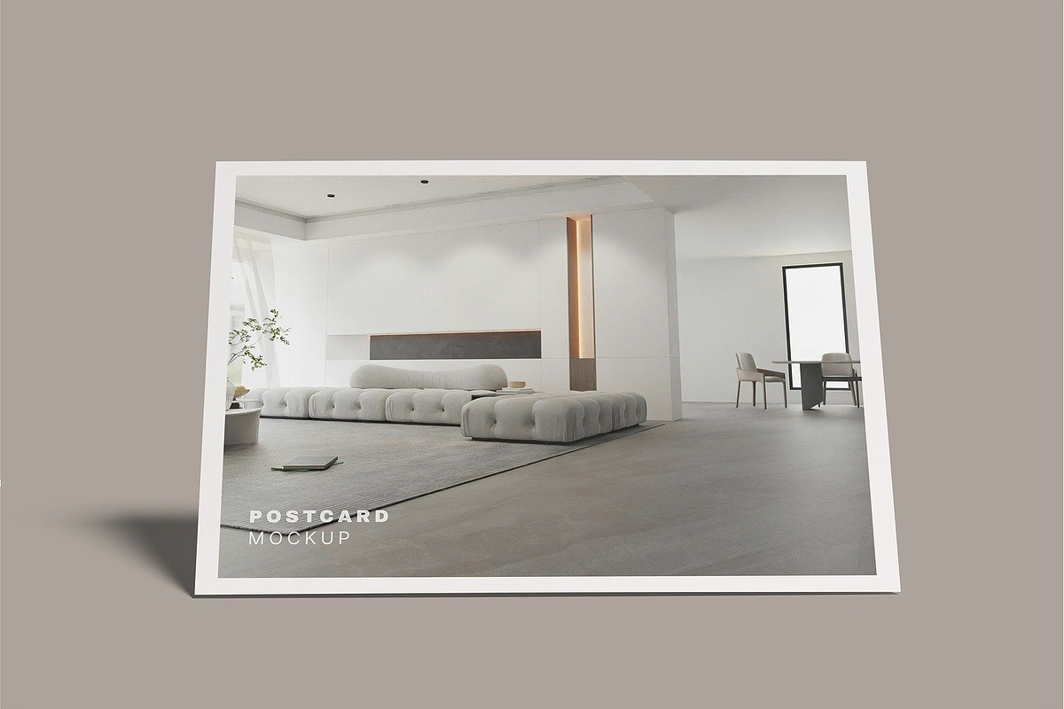 Simple Postcard Mockup, an Advertising Mockup by rizalamora (Photo 2 of 12)