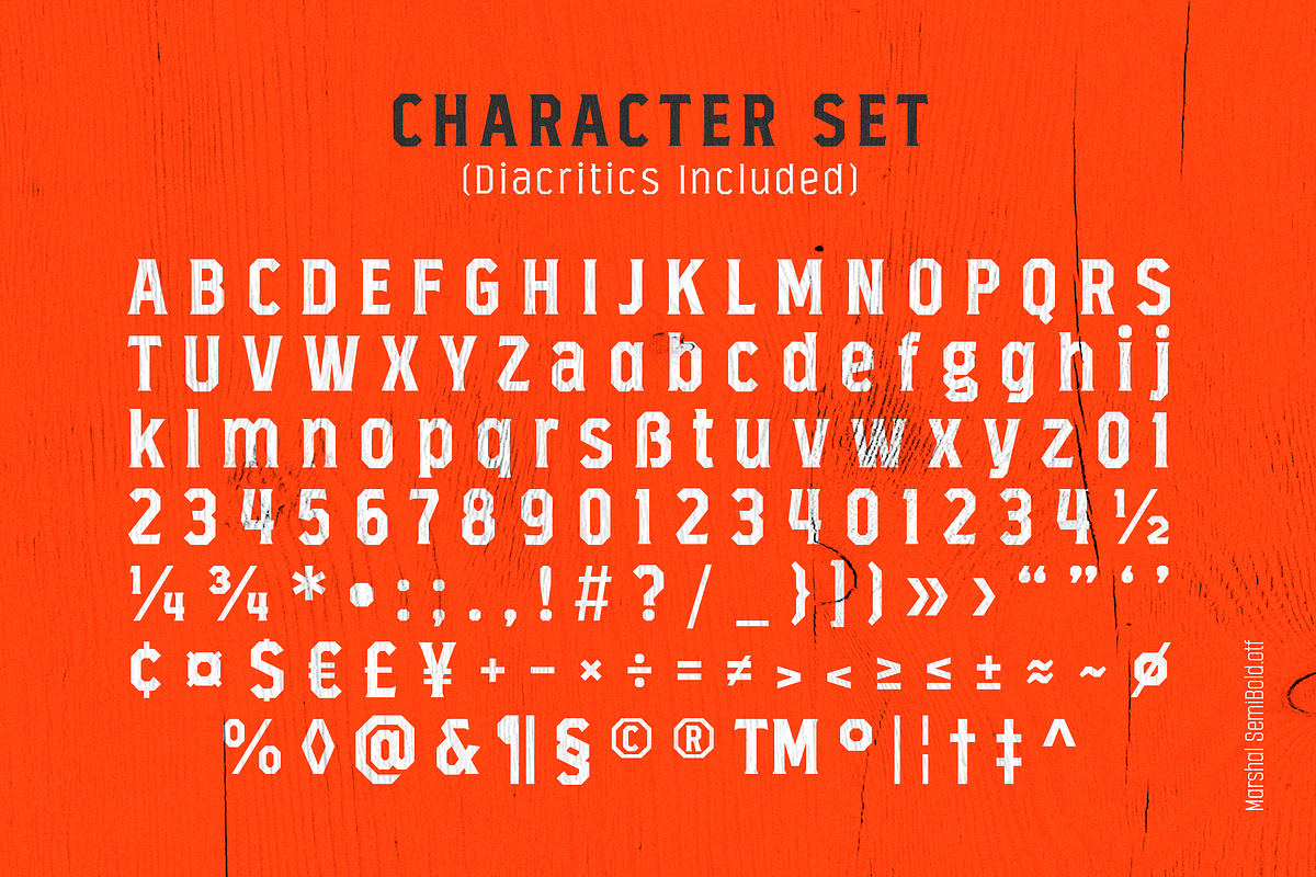 Marshal Variable Typeface preview 4