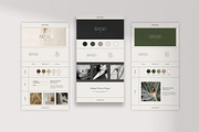 Brand & Mood Board Templates Set, a Presentation Template by Yuli Studio (Thumbnail 2 of 8)