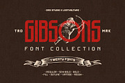 Gibsons Font Collection, a Font by Ryan Prasetya (Thumbnail 1 of 7)
