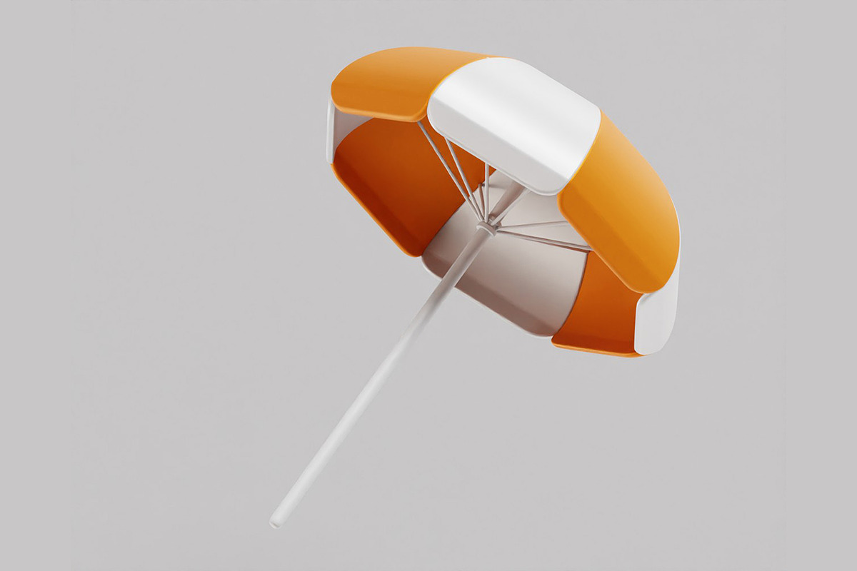 Beach Umbrella, an Object 3D Model by fahad121 (Photo 3 of 7)
