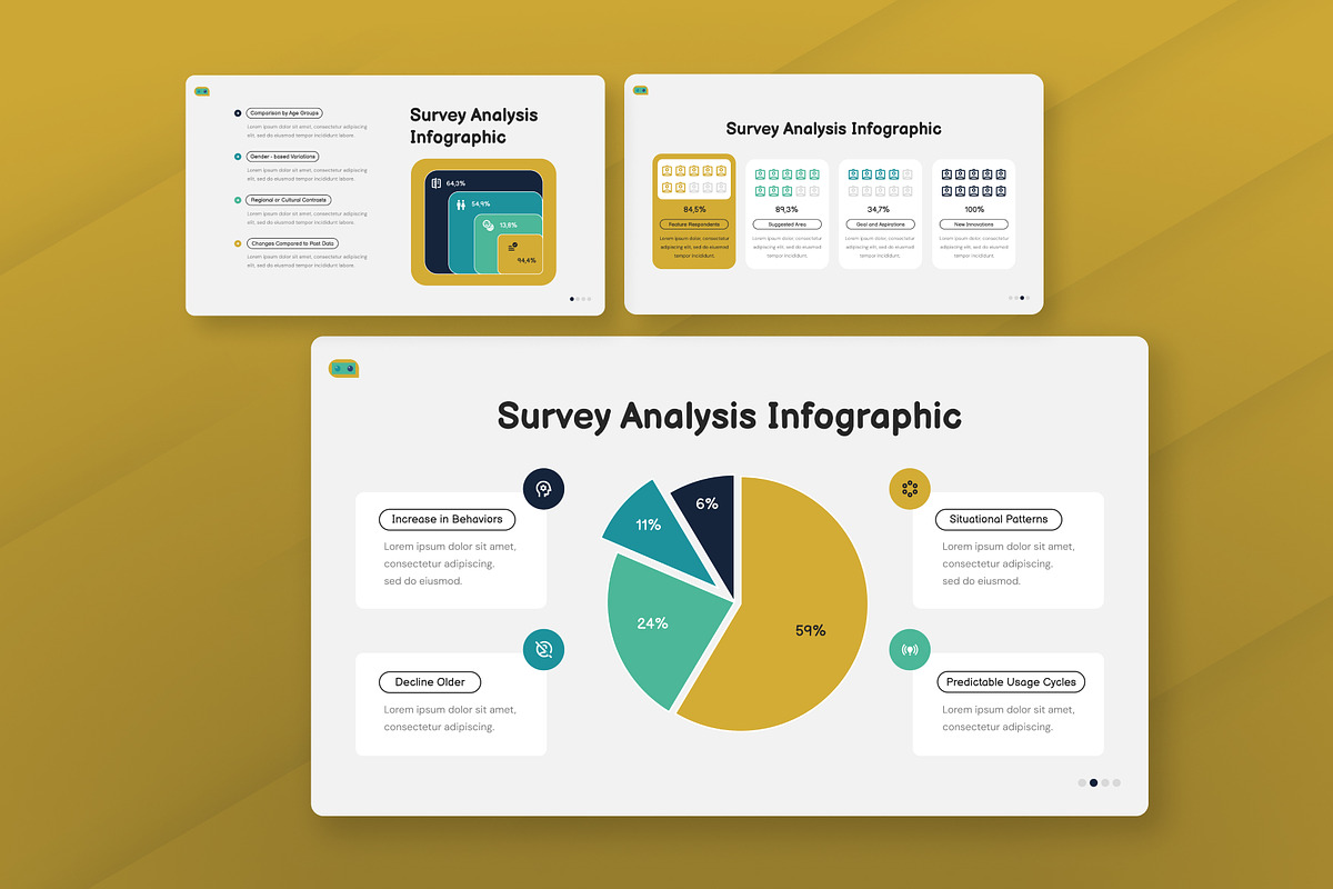 Survey Analysis Infographic, an Object Graphic by Antstheme