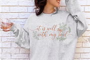 It Is Well With My Soul PNG, Trendy, a Graphic by Vector Portal (Thumbnail 9 of 9)