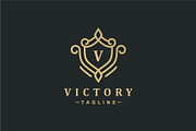 Victory Crest Logo, a Branding & Logo Template by Logosava (Thumbnail 1 of 2)